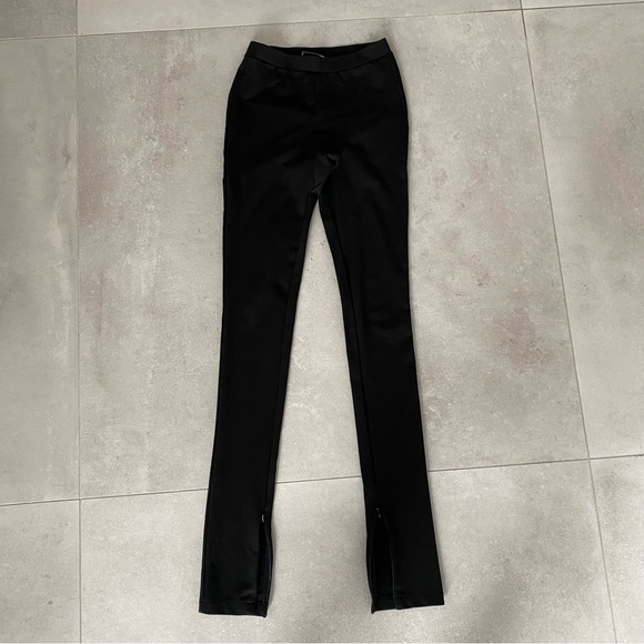 RAGDOLL MID RISE LEGGINGS WITH SLIT - Picture 2 of 4